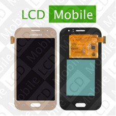 Дисплей для Samsung Galaxy J1 Ace J110, J110G, J110H, J110L, J110M, J111F с сенсорным экраном, золотистый, модуль ( дисплей + тачскрин )