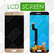 Дисплей для Xiaomi Mi5c с сенсорным экраном, золотистый, модуль, дисплей + тачскрин