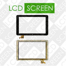Тачскрин для планшета China-Tablet PC 10,1, черный, емкостный, 12 pin, (259*169 мм), 10.1, #TOPSUN_F0, touch screen, сенсорный экран