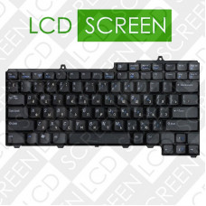 Клавиатура для ноутбука DELL (Inspiron: 1300, B120, B130; Latitude: 120L), rus, black, 0TD459