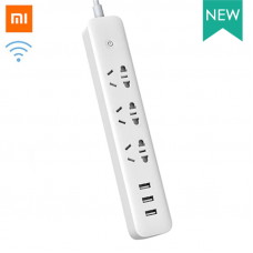 Удлинитель Xiaomi ChingMi Smart Power Strip with Wi-Fi, 3 розетки 3 USB, белый, Wi Fi сетевой фильтр