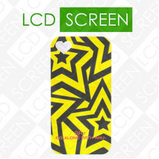 Чехол ARU для iPhone 4S Stars Yellow