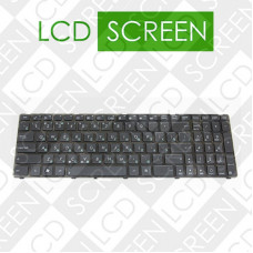 Клавиатура для ноутбука ASUS (A52, K52, X54, N53, N61, N73, N90, P53, X54, X55, X61), rus, black (K52 version), 04GNV32KRU00