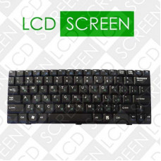 Клавиатура для ноутбука MSI (U90, U100, U110, U115, U120, U123) rus, black, S1N-1URU2G1-C54