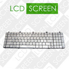 Клавиатура для ноутбука ASUS (N55, N75, X5QS) rus, silver (N75 version), 0KNB0-7201RU00