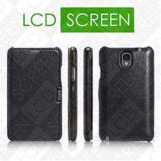 Чехол iCarer для Samsung Galaxy Note 3 Luxury Black (side-open) (RS900001)