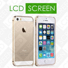 Бампер Vouni для iPhone 5/5S Buckle Color Match Gold/Silver