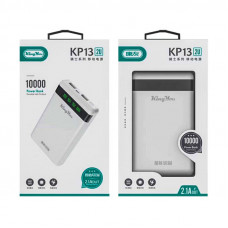 Power Bank KingYou King You KP13 10000 mAh 2.1 A Double USB Output, белый