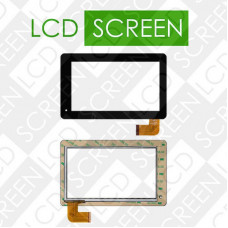 Тачскрин для планшета China-Tablet PC 7, черный, емкостный, 36 pin, (188*116 мм), #E-C7009-03, touch screen, сенсорный экран