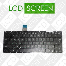 Клавиатура для ноутбука ASUS (X401, X450 series) rus, black, без фрейма, 0KNB0-4132RU00