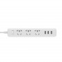 Сетевой фильтр Xiaomi Mi Power Strip 3 розетки, 3 USB, белый, удлинитель