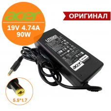 Блок питания Acer 19V 4.74A 90W 5.5*1.7, оригинал