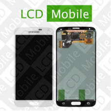 Дисплей для Samsung Galaxy S5 G900, G900A, G900H, G900F с сенсорным экраном, белый, модуль ( дисплей + тачскрин )