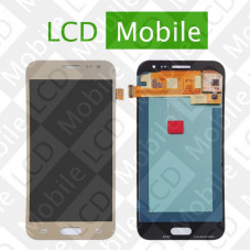 Дисплей для Samsung Galaxy J2 J200, J200F, J200G, J200H, J200Y с сенсорным экраном, золотистый, модуль ( дисплей + тачскрин )