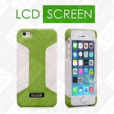 Чехол iCarer для iPhone 5/5S Colorblock Green/White (back cover) (RIP518)