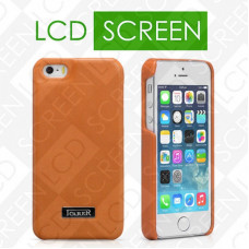 Чехол iCarer для iPhone 5/5S Luxury Orange (back cover) (RIP516)