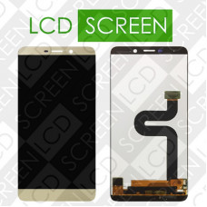 Дисплей для LeEco (LeTV) Le Max X900 с сенсорным экраном, золотистый, модуль, дисплей + тачскрин