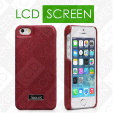 Чехол iCarer для iPhone 5/5S Luxury Red (back cover) (RIP516)
