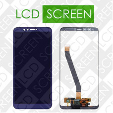 Дисплей для Huawei Y9 2018 FLA-LX1 FLA-LX3 Enjoy 8 Plus с сенсорным экраном, синий, модуль, дисплей + тачскрин